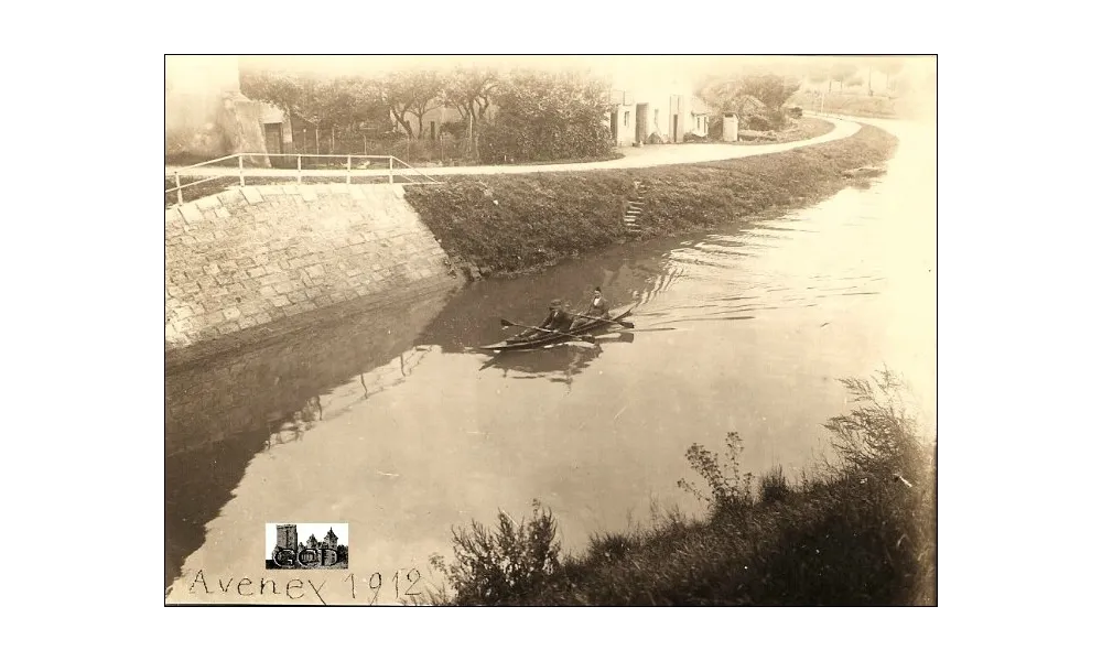 Périssoire à Avenex 1912