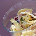 Orecchiette courgette-parme