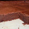 Gateau au chocolat et fromage blanc