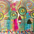 Art journal thème : Hundertwasser