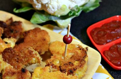 Nuggets de... chou-fleur ! {recette} #DiversitéLégumes #Biodiversité