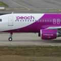 Aéroport Toulouse-Blagnac: Peach: Airbus A320-214: F-WWIQ (JA801P): MSN 4887.