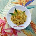 Risotto safrané à l'ananas 