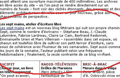 Les 7 mains à l'assaut du... Monde