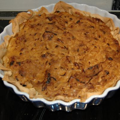 Tarte aux oignons