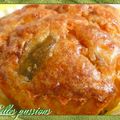 Muffins au thon/olives vertes/tomate