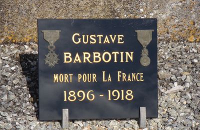 BARBOTIN Gustave (Brion) + 10/12/1918 Châlons-en-Champagne (51)