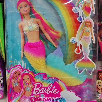 Avent sirenologique 2025 - 21 - Barbie Dreamtopia sirène magique arc-en-ciel (GTF88/89)