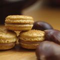 Macarons au marron