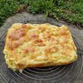 Gâteau à la rhubarbe et au mascarpone