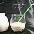 Yourts à boire à la vanille