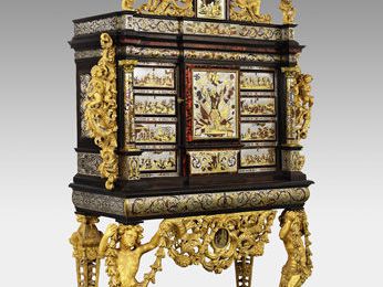 Henry Van Soest, Cabinet with the Coat of Arms of King Philip V of Spain, ca. 1701-13,