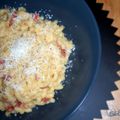 Risotto de coquillettes chorizo-chevre-parmesan