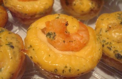 ...Flan au crabe et aux crevettes...(Tupperware, Nos recettes irrésistibles)