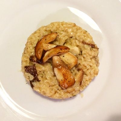 Risotto aux cèpes [sans gluten - sans lactose - végétarien]