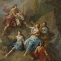Joseph CHRISTOPHE (Verdun 1662-Paris 1748) - Mercure confiant Bacchus enfant aux nymphes de Nysa