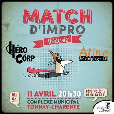 Match d'improvisation ALINE / HERO CORP