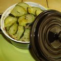 courgettes en petites cocottes