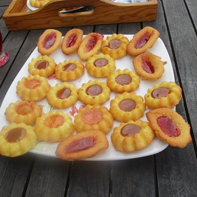 barquettes aux fraises ou au caramel au beurre salé