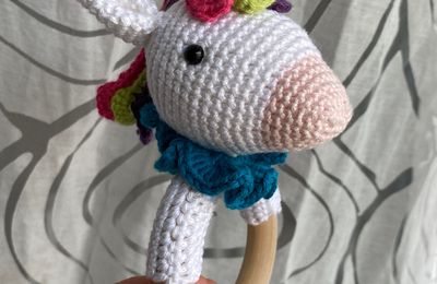 Hochet Licorne