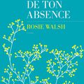 Les jours de ton absence, de Rosie Walsh