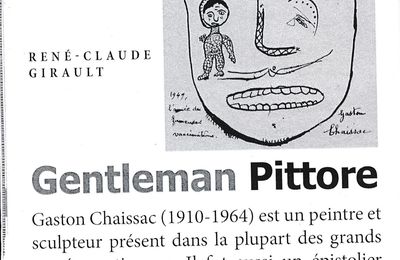 Gaston Chaissac, gentleman pittore / René-Claude Girault