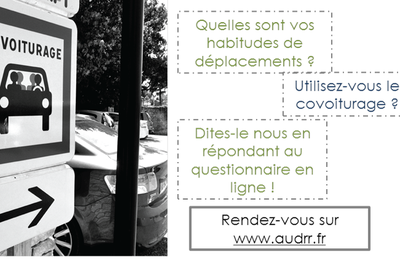 La pratique du covoiturage : le questionnaire est en ligne !