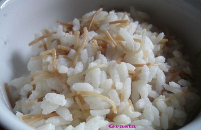 Le riz aux vermicelles