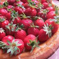 Cheesecake Fraises et Sirop de Vanille