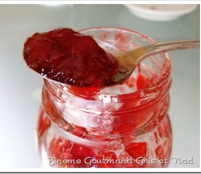 Confiture de fraises
