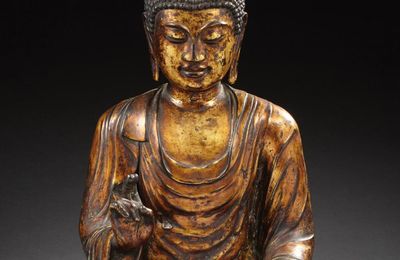 Beau et rare bouddha, Royaume de Dali, XIIe-XIIIe siècle