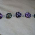 Bracelet "Spirale Infernale"