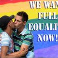 We want full equality now!