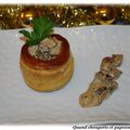 CROÛTE D'ESCARGOTS AUX CEPES