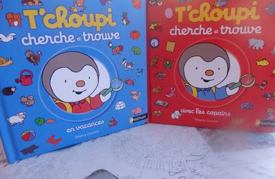 Les nouveautés T'Choupi chez Nathan.