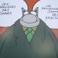 le chat de Geluck et les chars