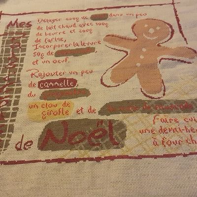 Le pain d épices de lili points fini