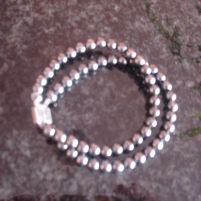 bracelet à deux rangs