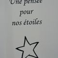 Une pensée pour nos étoiles...