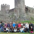 Château de Conwy et Llandudno , Wales, Pays de Galles. En Gallois: Cymru.