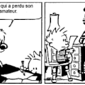Calvin et Hobbes les devoirs