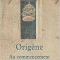 Au commencement était le Verbe d’Origène 