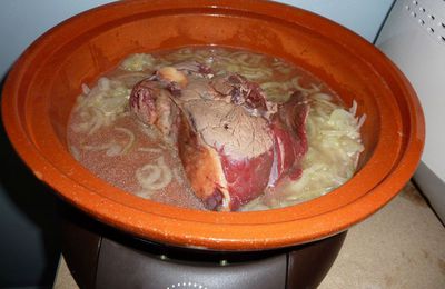 Boeuf à la cuillère (cuisson au tajine)