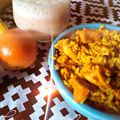 poulets curry smoothie banane orange sanguine ( vidéo)