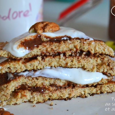 Pancakes au son d'avoine et au son de blé