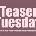 Teaser Tuesday #3