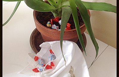 Mon tote-bag brodé pour Pâques
