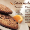 Sablés au chocolat