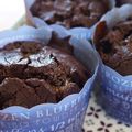 Muffin chocolat et caramel
