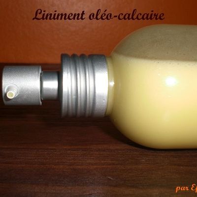 Liniment oléo-calcaire pour petit bout